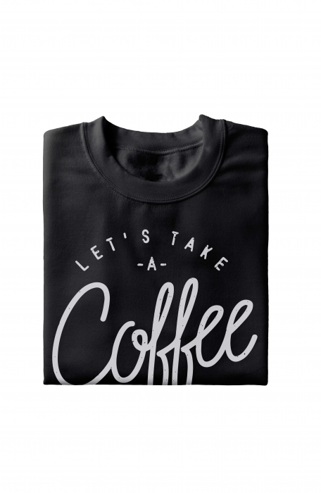 Tricou dama, Coffee Break Negru [4]