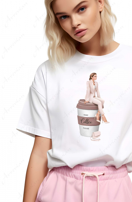 Tricou dama, More Coffee [2]