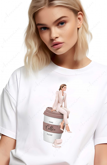 Tricou dama, More Coffee [3]