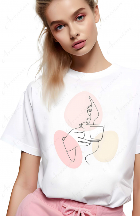 Tricou dama, Coffee Art [2]