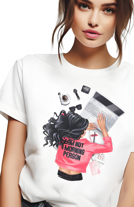 Tricou dama, Not a morning person [2]