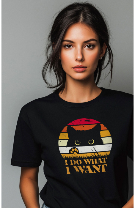 Tricou dama Pisica, Fac ce vreau [2]