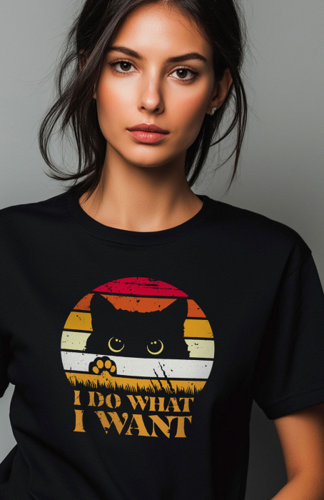 Tricou dama Pisica, Fac ce vreau [3]