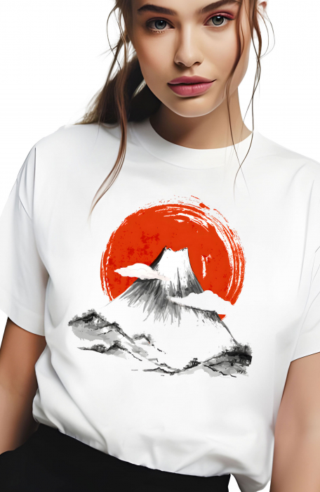 Tricou dama, Mount Fuji Japan [2]
