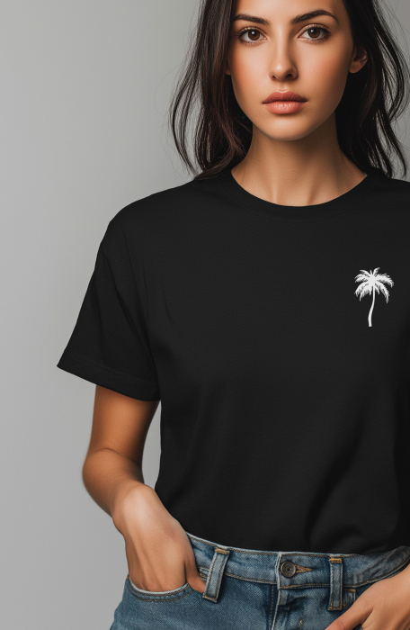 Tricou pentru dama cu imprimeu, PALM Tree [2]
