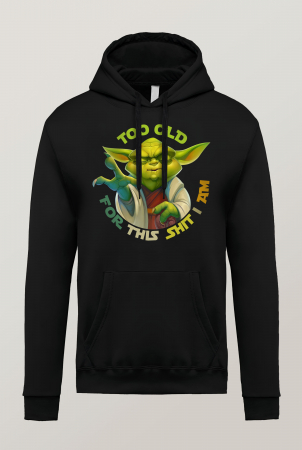 Hanorace Imprimeu Barbati - Hanorac barbati cu imprimeu, To old for this