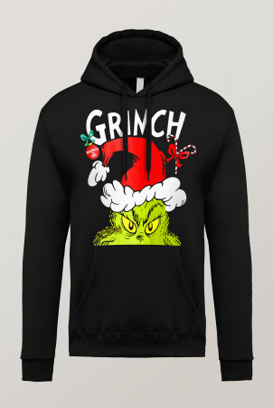 Hanorace Imprimeu Barbati - Hanorac barbati cu imprimeu Craciun-  Stole the Christmas