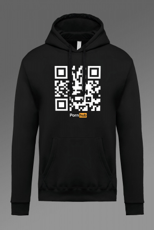 Hanorace Imprimeu Barbati - Hanorac barbati cu imprimeu, QR Code