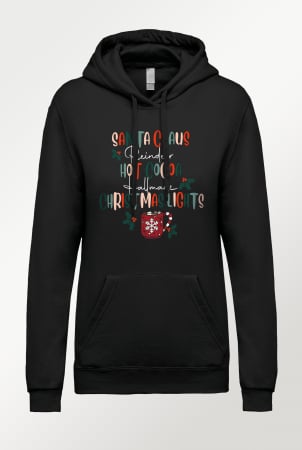 Hanorace Imprimeu Dama - Hanorac cu imprimeu dama - Craciun, Santa Claus