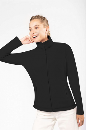 FEMEI - Hanorac fleece pentru dama, Negru