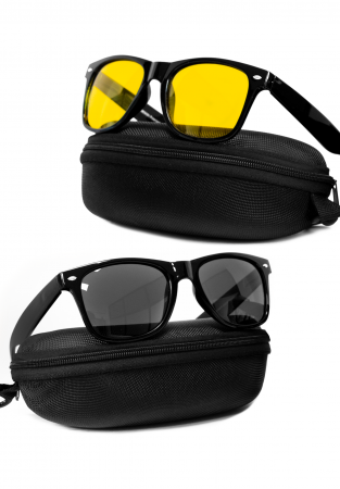 Accesorii Dama - Ochelari de soare, WAYFARER Set, PV9988/ST2G, Polarizat + Etui