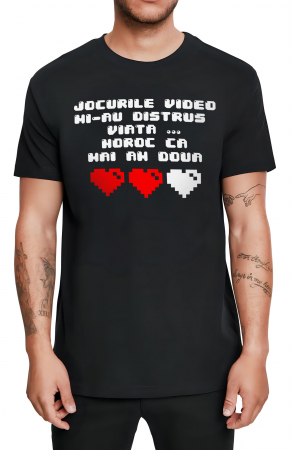 Funny - Tricou Barbati, Gamer Forever