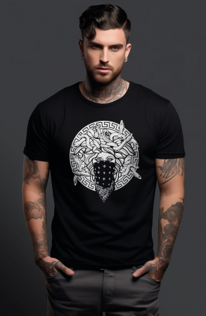 Tricouri Fashion - Tricou pentru barbati, Woman with Snakes