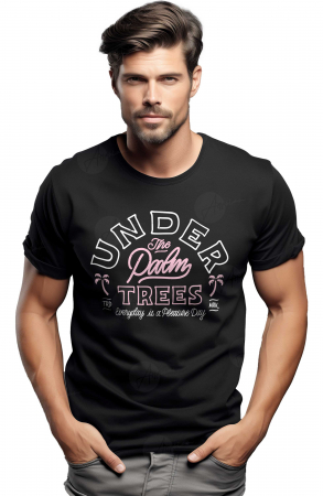 Tricouri Fashion - Tricou barbati, Under the Palm