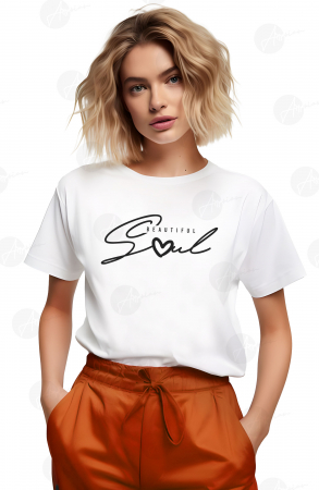 Cu Mesaj - Tricou dama, BOHO Inspirational - Beautiful Soul