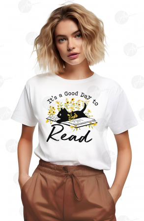 Animale - Tricou dama, Good day to read