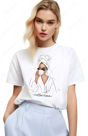 Coffee - Tricou dama, Coffee Time