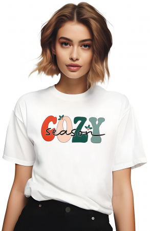 Craciun - Tricou dama, Craciun, Sezon Cozy
