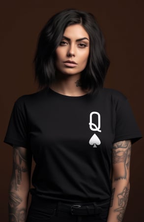 Diverse - Tricou dama, Queen, Negru