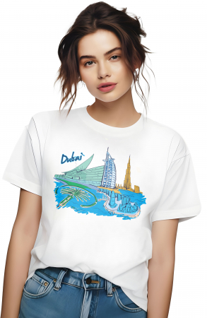 Orase - Tricou dama, Dubai Marina
