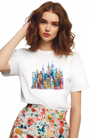 Orase - Tricou dama, New York Manhattan