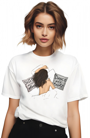 Diverse - Tricou dama, Sleep all day - Dance all night
