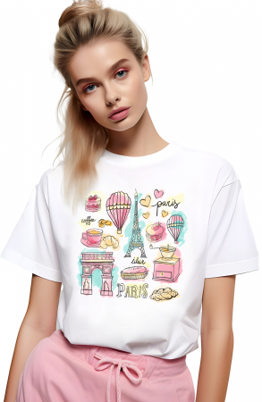 Orase - Tricou dama, Paris Colour