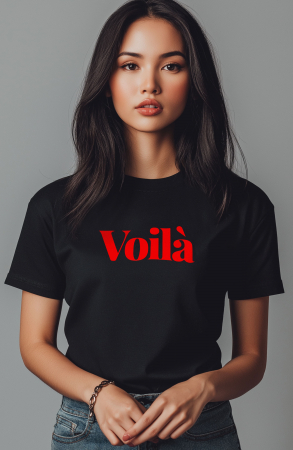 Diverse - Tricou dama, Voila, Negru