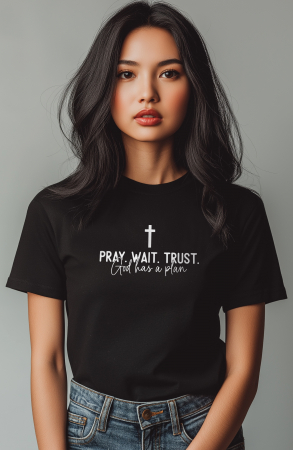 Text - Tricou pentru dama cu imprimeu text, Prey