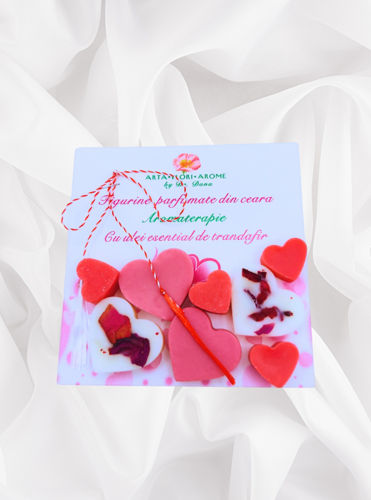 Inima Trandafirie - Figurine din ceara parfumata [2]