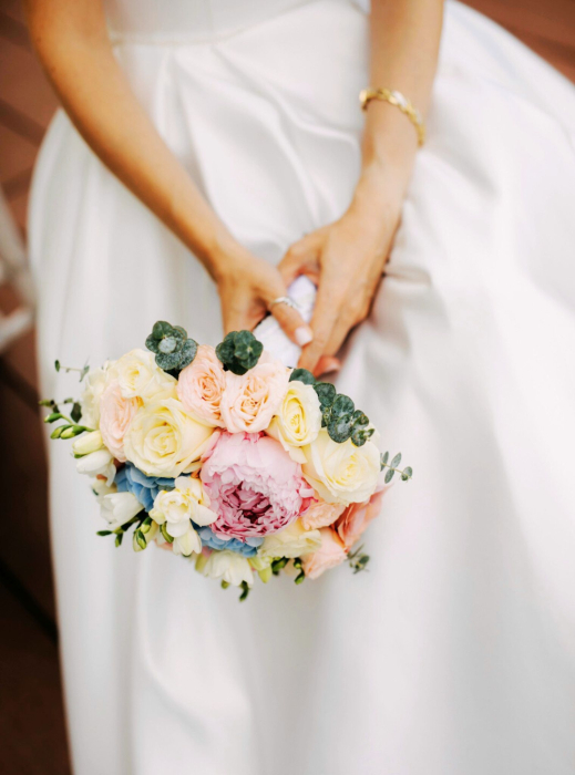 Tablou 3D cu flori din buchetul miresei [2]