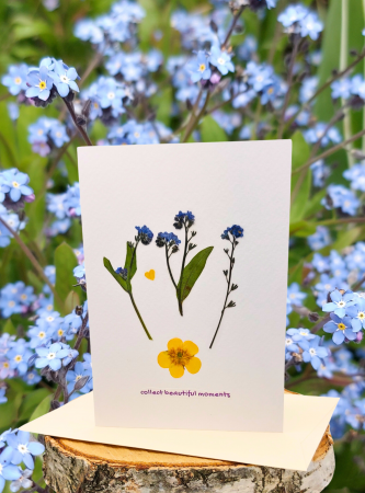 Felicitare flori presate [1]