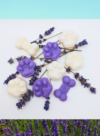 "Melting Paws" - Figurine din ceara cu ulei esential de Lavanda [1]