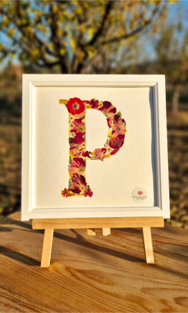 Tablouri personalizate - Monograma florala