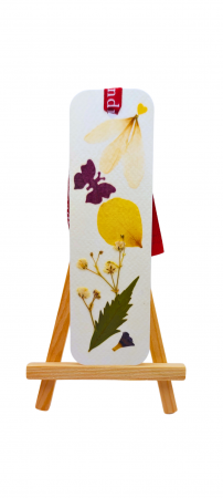 SEMNE DE CARTE CU FLORI - Semn de carte cu flori presate