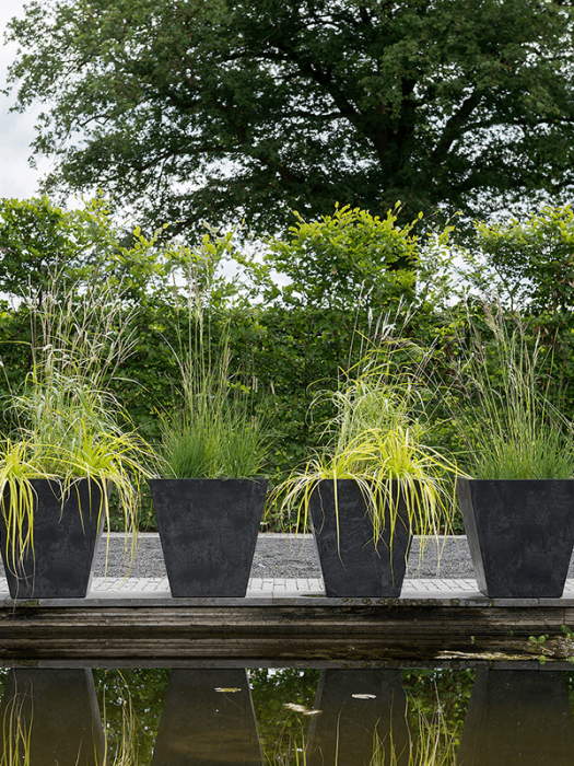 Ghiveci ARTSTONE Ella 20 cm, negru [2]