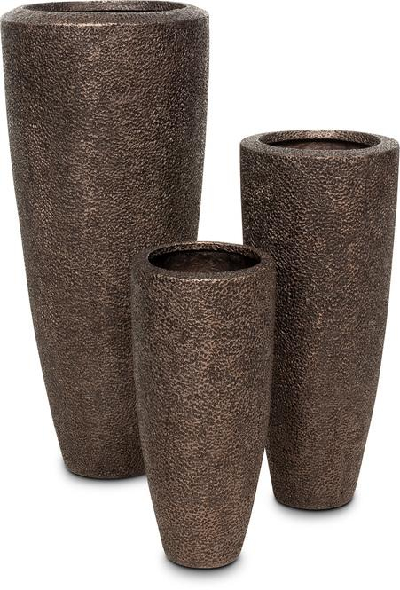 Ghiveci CORAL rotund, 52/120 cm, bronz patinat [2]