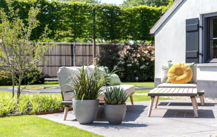 Ghiveci GRIGIO Egg Pot 60 [3]