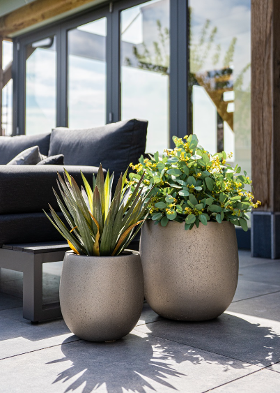 Ghiveci GRIGIO Metallic Balloon 55 [2]