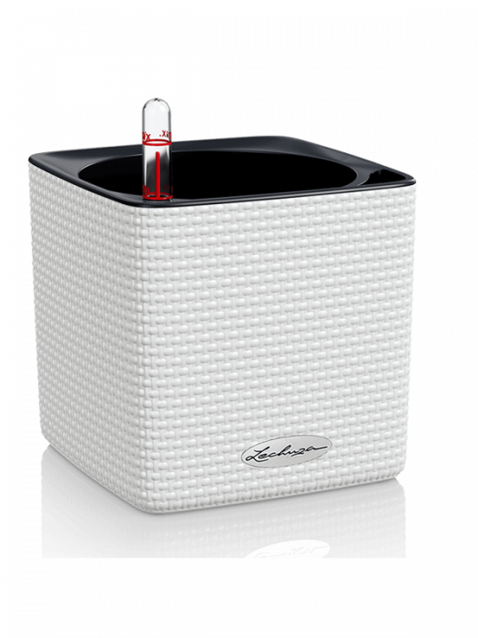 Ghiveci LECHUZA Cube Color Alb 17 x 17 x 16 [1]