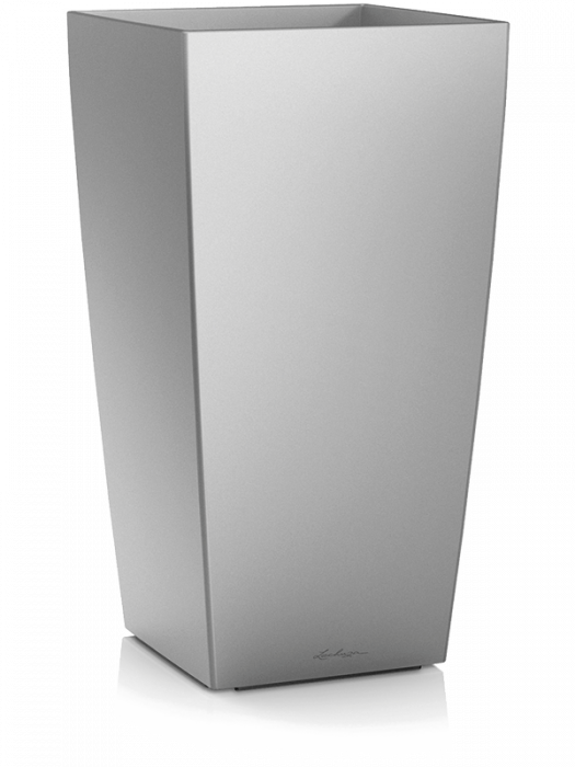 Ghiveci LECHUZA Cubico Argintiu 40 x 40 / 75 [1]
