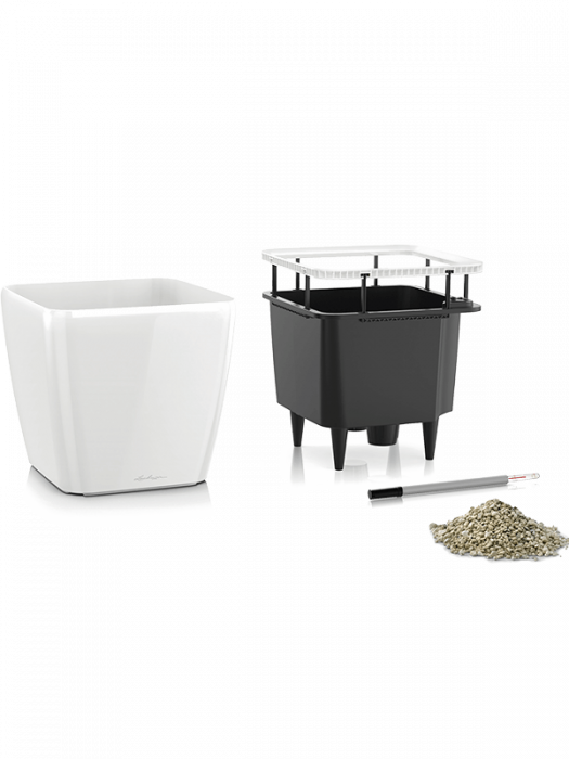 Ghiveci LECHUZA Premium Quadro LS Alb 21 x 21 / 20 [2]