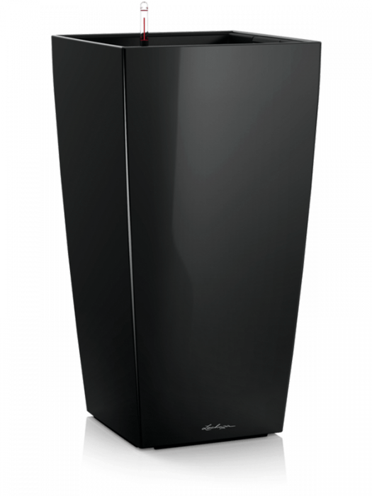Ghiveci LECHUZA Premium Cubico Negru 40 x 40 x 75 [1]