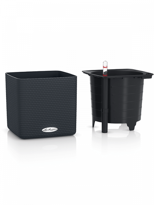 Ghiveci LECHUZA Cube Color Ardezie 14 x 14 x 14 [2]