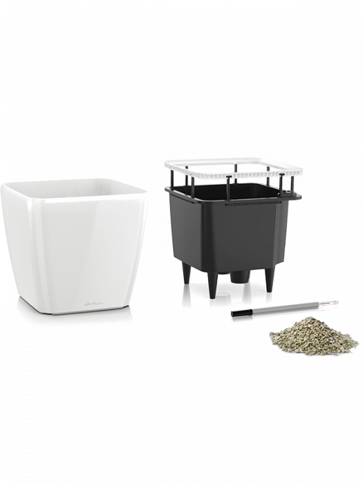 Ghiveci LECHUZA Premium Quadro LS Alb 35 x 35 x 33 [2]