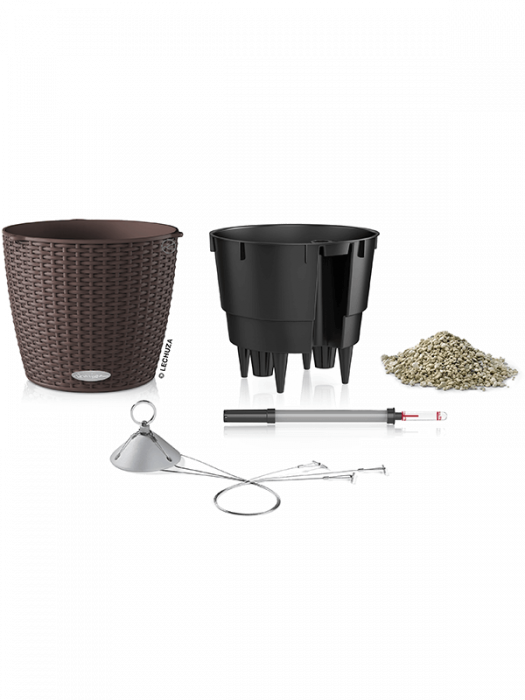 Ghiveci LECHUZA Trend Nido Cottage Mocha 27 x 23 [2]