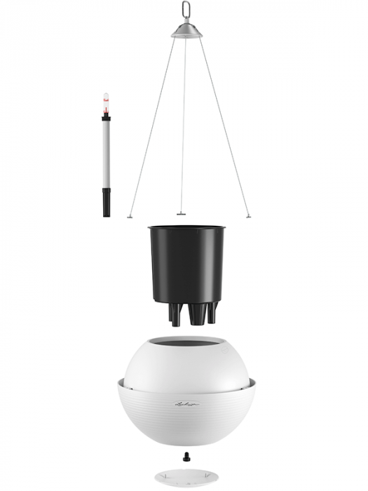 Ghiveci LECHUZA Bola Color Alb 32 x 25 [2]