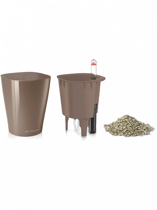 Ghiveci LECHUZA Premium Mini-Deltini Taupe 10 x 13 [2]