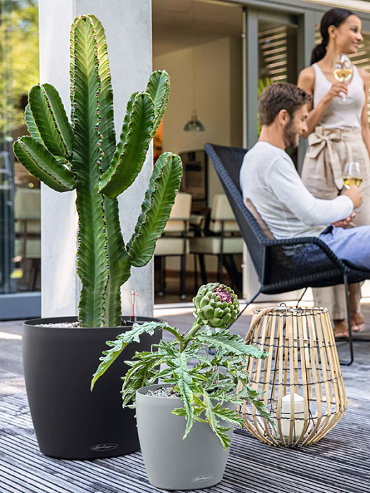 Ghiveci LECHUZA Classico Color Eco Gri 28 x 26 [4]