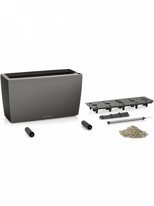 Ghiveci LECHUZA Premium Cararo Antracit 75 x 30 x 43 [2]